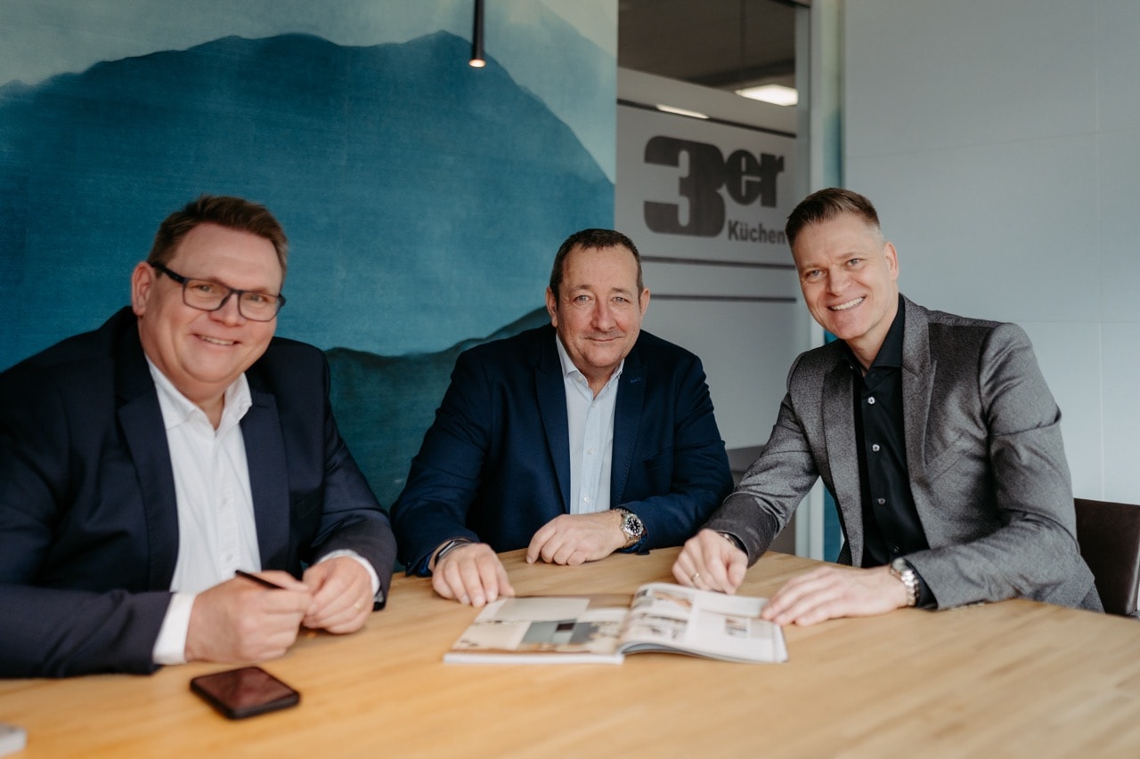 Gruppenportrait des KSV-Führungsteams, alle lächelnd